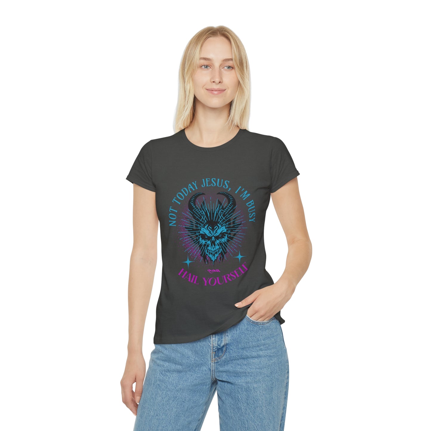 NOT TODAY Fitted Tee