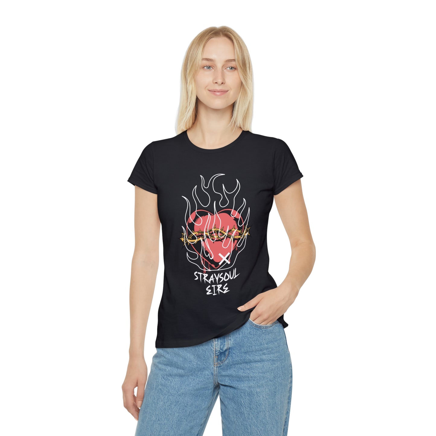 BURNING Fitted Tee