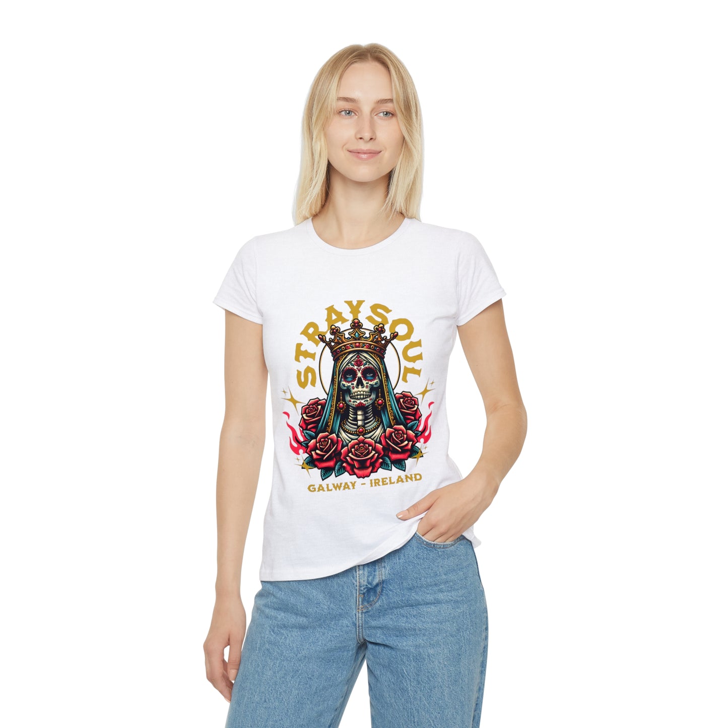 BLESSED BE Fitted Tee