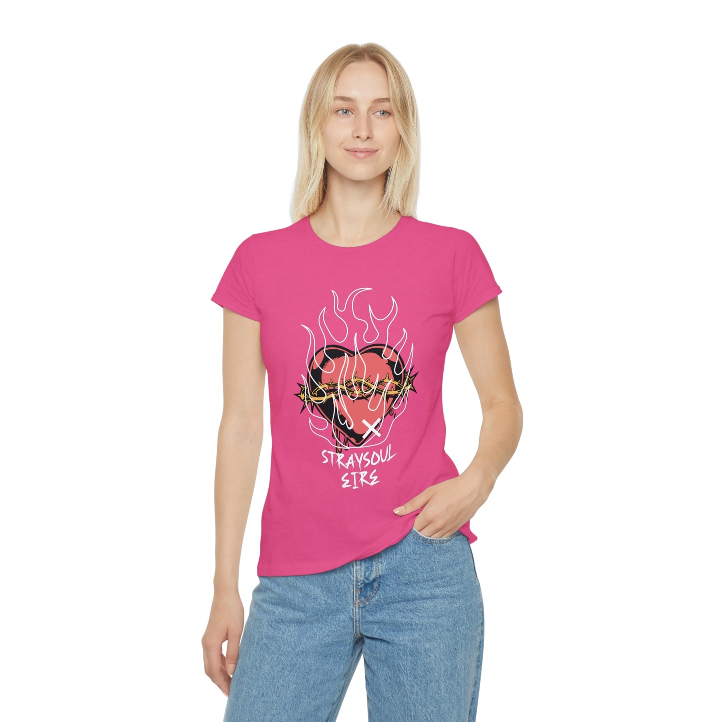 BURNING Fitted Tee