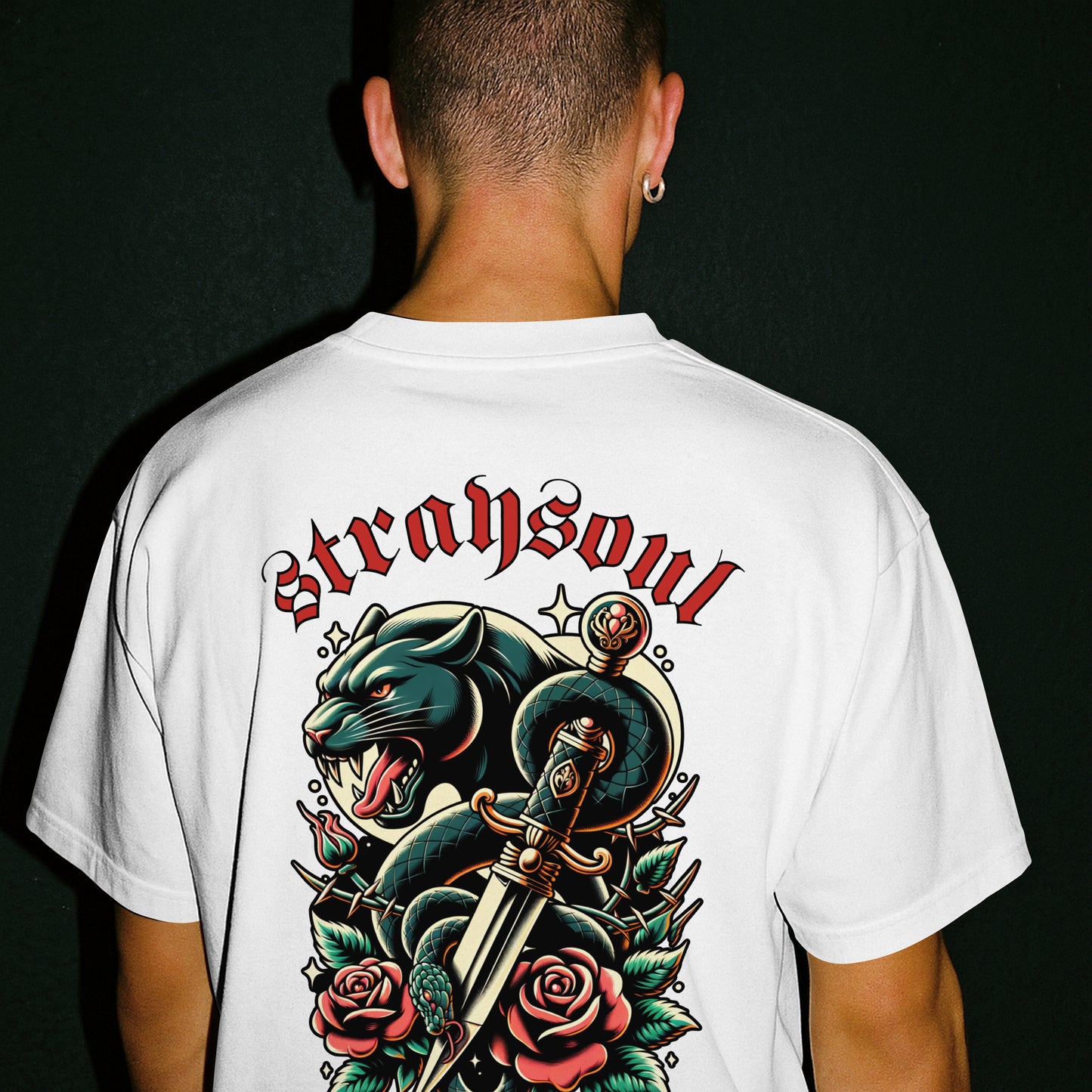 PANTHER Embroidered Tee