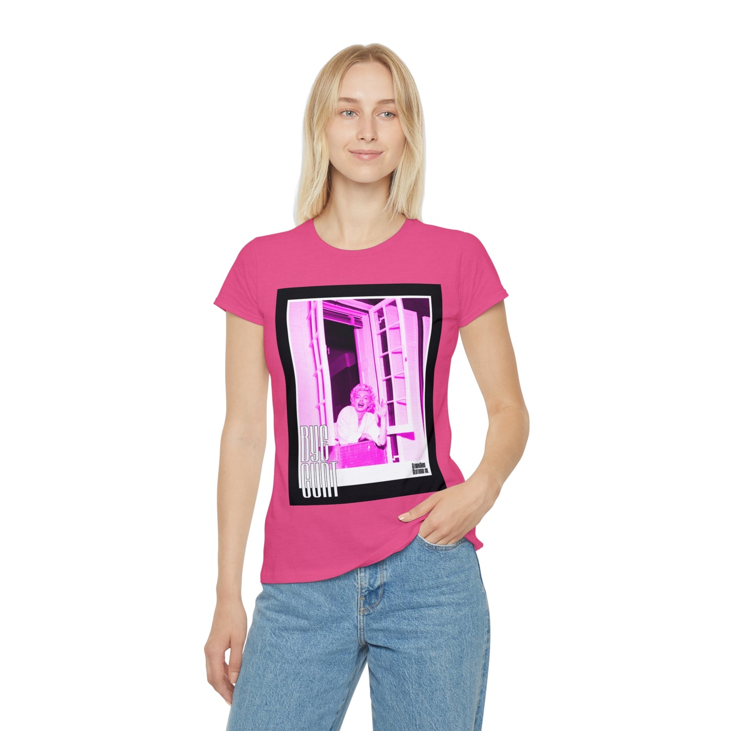 BYEEEE Fitted Tee