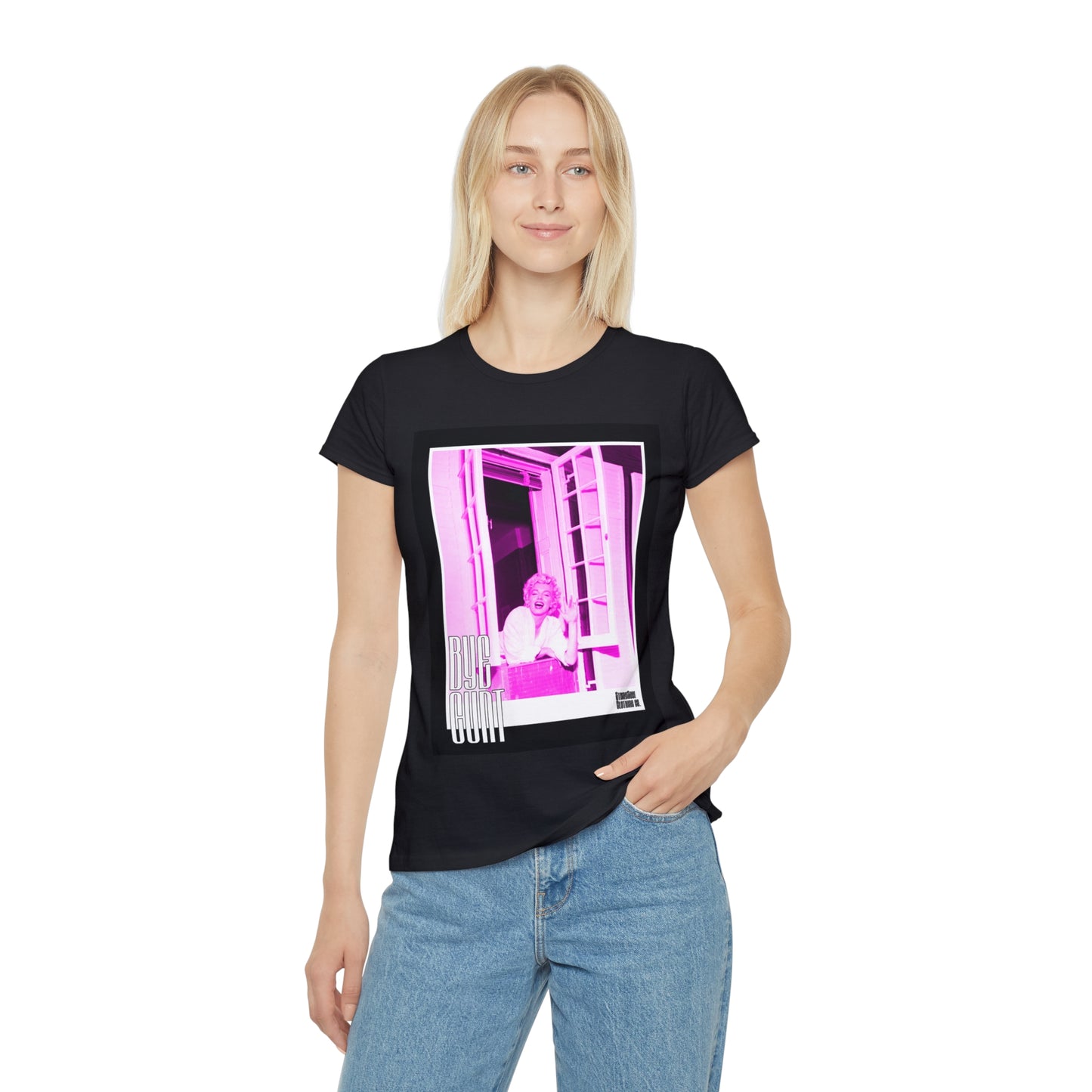 BYEEEE Fitted Tee