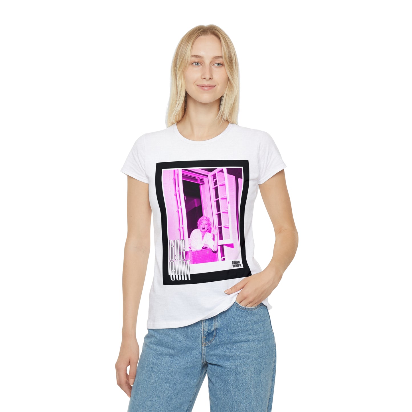 BYEEEE Fitted Tee