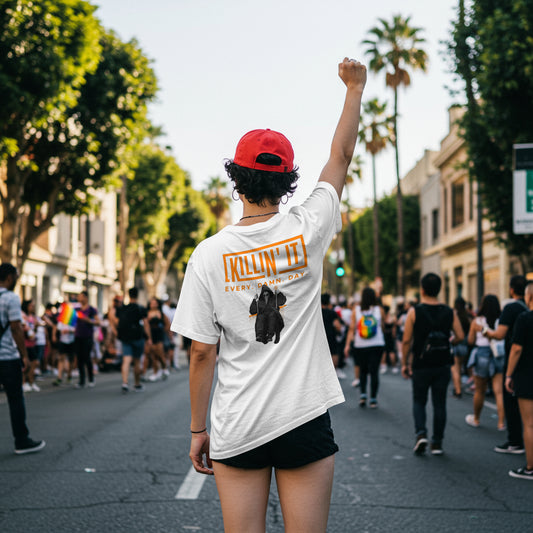 Killin'It Embroidered Tee